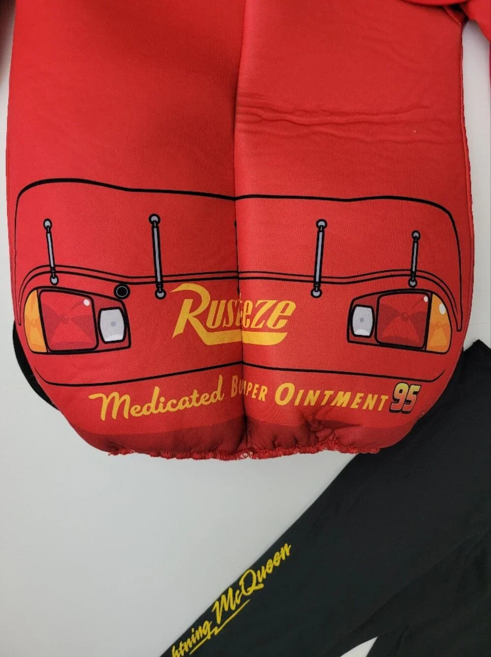 Lightning Mcqueen Costume Set Disney Pixar Cars 18-24 Month Hard To Find Racecar